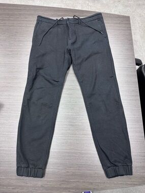 BOSS ORANGE Men's Black Drawstring Joggers